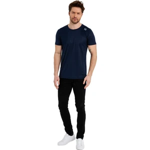 Erkek Spor Reflektör Baskılı Polyester Tişört