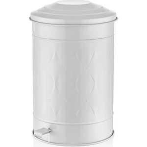 The Mia Prizma Çöp Kovası Mutfak Beyaz 37 Lt PZM0014