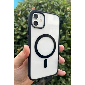 Vip Case Apple iPhone 11  Magsafe Wireless Şarj Özellikli Silikon 2mm Kamera Çıkıntılı Rema Kılıf