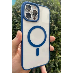 Vip Case Apple iPhone 12 Pro Max  Magsafe Wireless Şarj Özellikli Silikon 2mm Kamera Çıkıntılı Rema Kılıf