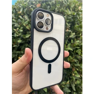 Vip Case Apple iPhone 13 Pro Max  Magsafe Wireless Şarj Özellikli Silikon 2mm Kamera Çıkıntılı Rema Kılıf