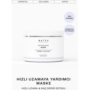 Extension Hızlı Saç Uzatmaya Yardımcı Saç Derisi Bakım Maskesi 350 Ml