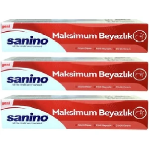 Diş Macunu Maksimum Beyazlık X 3 Adet Yeni Ürün