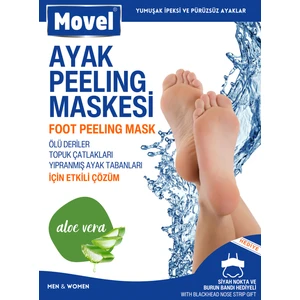 Ayak Peeling Maskesi Çorap Tipi Ölü Derileri Soyan Peeling Çorabı
