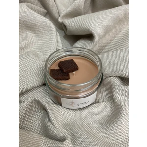 Candele Vivente Çikolata Kokulu Gofretli El Yapımı Soya Wax Mum