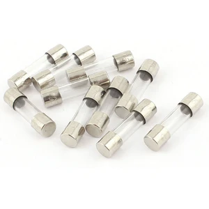 10 Adet 250 V 250 Ma 0,25 A Hızlı Sigorta 5 x 20 mm Cam Tüp (Yurt Dışından)