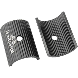 Muqzı Bisiklet Gidon Shim Bisiklet Gidon Adaptörü Burç Kök Redüktör 25.4-31.8mm Bisiklet Parçaları Siyah (Yurt Dışından)