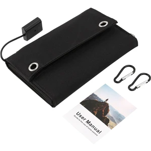 12W Katlanabilir USB Güneş Paneli Taşınabilir Katlanır Su Geçirmez Güneş Paneli Şarj Cihazı Açık Mobil Güç Pil Şarj Cihazı (Yurt Dışından)