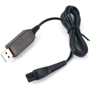 Adet USB Şarj Kablosu HQ8505 Güç Şarj Adaptörü Phillip Jilet Philips Tıraş Makinesi 7120 7140 7160 7165 7141 7240 786 (Yurt Dışından)
