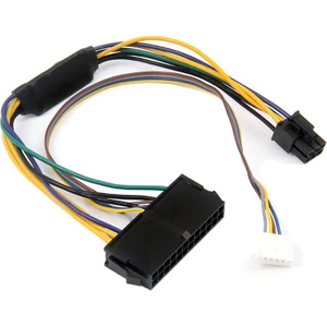 30 cm Modüler Güç Uzatma Kablosu Atx 24PIN 24 Pin Dişi 6pin 6-Pin Erkek 6pin Konektörü Hp Elite 8100 8200 8300 (Yurt Dışından)
