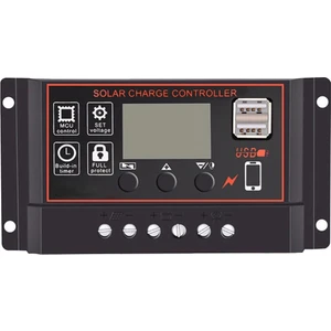 100A Solar Şarj Regülatörü Güneş Paneli Denetleyicisi 12V 24V LCD Ekran USB Bağlantı Noktalı Güneş Paneli Pil Regülatörü (Yurt Dışından)