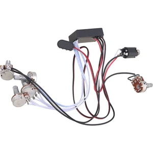 Aktif Pikap Için Preamp 3 Bant Ekolayzer Eq Harness Gitar Bas Tonu Kontrol Sistemi (Yurt Dışından)