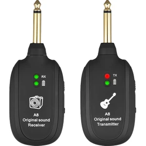Gitar Kablosuz Sistemi 20Hz-20KHz Akustik Iletim Şarj Edilebilir Verici Alıcı Elektro Gitar Bas Için (Yurt Dışından)