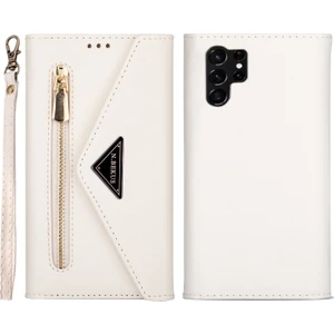 Cool-M Case Samsung Galaxy S24 Ultra Cüzdan Cep Telefonu Kılıfı Kısa + Uzun Kayış (Yurt Dışından)