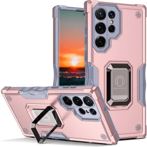 Cool-M Case Samsung Galaxy S24 Ring Tutucu Desteği Manyetik Araba Montajı ile Ultra Telefon Kılıfı (Yurt Dışından)