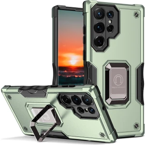 Cool-M Case Samsung Galaxy S24 Ring Tutucu Desteği Manyetik Araba Montajı ile Ultra Telefon Kılıfı (Yurt Dışından)