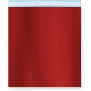 Ambalaj Pazarı Bantlı Metalize Lüks Hediye Paketi Kırmızı 30X35 cm - 50 Adet
