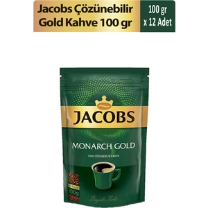 Monarch Gold Çözünebilir Kahve 100 gr x 12 Adet