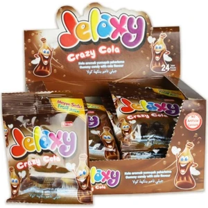 Jelaxy Cola Yumuşak Şeker 20 Gr. 24 Adet ( 1 Kutu )
