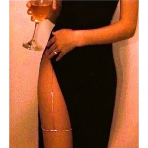 Bacak Bantlı Taşlı Bacak Zinciri, Kaymayı Önleyen Bantlı Su Yolu Bacak Aksesuarı ( Ölçü Ayarlamalı)