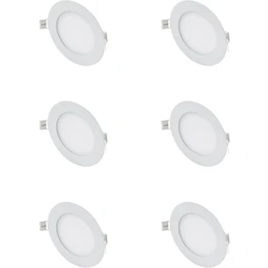 (6 Adet) 6W Slim LED Panel %100 Alüminyum 6500K Beyaz Işık CT-5145B