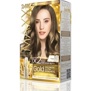 Maxx Deluxe Gold Saç Boyası(2adet)