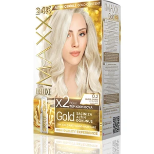 Maxx Deluxe Gold Saç Boyası(2adet)