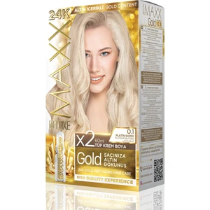 Maxx Deluxe Gold Saç Boyası(2adet)