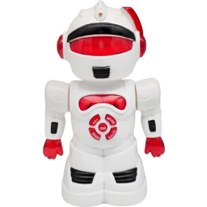 Birlik Oyuncak Farbu Jr Robotto URT010-003-2,SESLI, Işıklı ve Hareketli Oyuncak Kırmızı