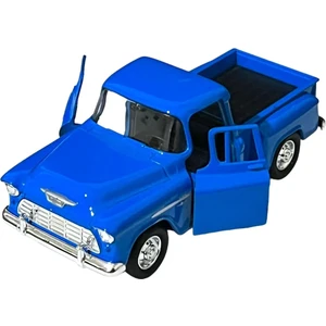 Chevrolet Stepside Pikap Oyuncak Lisanslı Diecast Metal Çek Bırak Araba 1/36 Ölçek