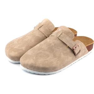 Roy Jones Kadın Ortopedik Yumuşak Tabanlı Terlik Önü Kapalı Paslanmaz Tokalı Kaymaz Sabo Ev Dışarı Terliği