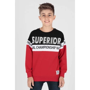 Erkek Çocuk Superior Baskılı Trend Sweatshirt AK15118