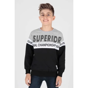 Erkek Çocuk Superior Baskılı Trend Sweatshirt AK15118