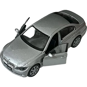 1:36 Metal Bmw 330I Oyuncak Lisanslı Diecast Metal Çek Bırak Araba