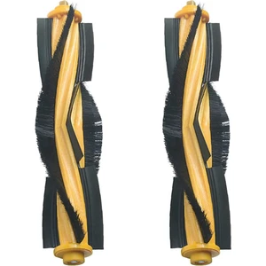 2x Yedek Yedek Parça Ana Haddeleme Fırça Rulo Fırça Fit Yeedi Vac Istasyonu Elektrikli Süpürge Aksesuarları (Yurt Dışından)