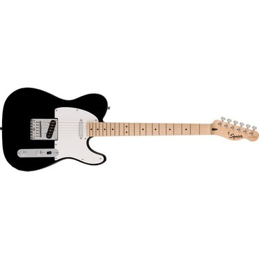 Squier Sonic Telecaster Akçaağaç Klavye Siyah Elektro Gitar Fiyatı