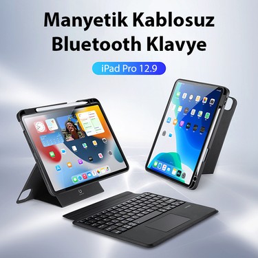 Dux Ducis iPad Pro 12.9 Dk Series Kablosuz Bluetooth Klavye Fiyatı