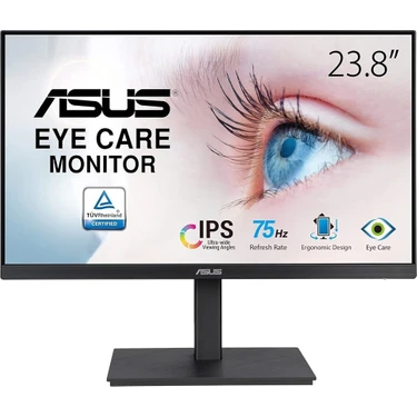 ASUS VA24EQSB 23 8 75HZ 5MS (DP HDMI VGA USB MM) Adaptive-Sync + FreeSync 1920x1080 IPS EYECARE