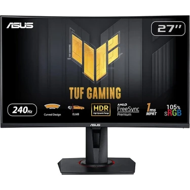 Asus Tuf Gaming VG27VQM  27" 240HZ 1ms(mprt) ( Dp HDMI 2xusb 3.2 Gen 1 Type-A ) Elmb Sync +