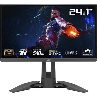 ASUS ROG SWIFT PRO PG248QP 24.1 inç 540Hz 0.2ms Full HD G-Sync TN Espor Gaming