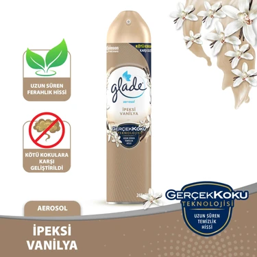 Glade Aerosol Ipeksi Vanilya 300