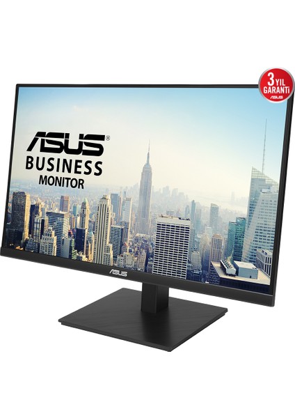 ASUS VA27ACFSN 27 IPS 2K FREESYNC  2560x1440 5MS 100HZ DP HDMI USB-C USB MM VESA 3YIL RJ45, EYECARE, FLICKER-FREE,CERCEVESIZ,DUSUK MAVI ISIK Monitör