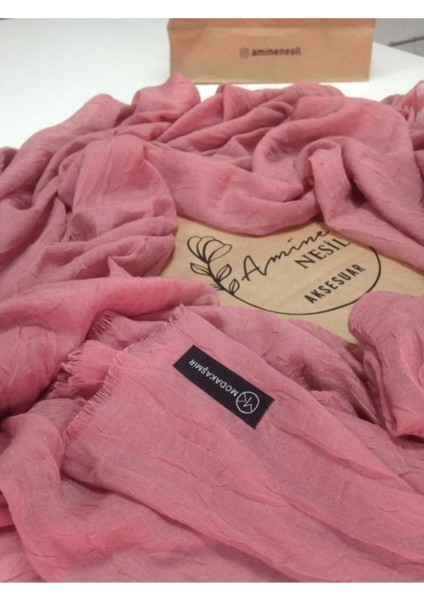 Bambu Şal Soft Pembe