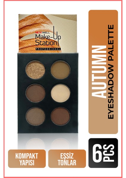 Make Up Station Autumn Eyeshadow Palette