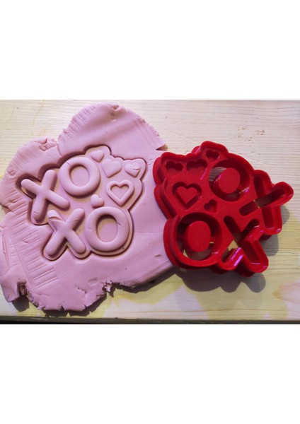 14 Şubat Için Xoxo Kurabiye Kalıbı 7X8CM fiyatları