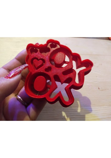 14 Şubat Için Xoxo Kurabiye Kalıbı 7X8CM fırsatları