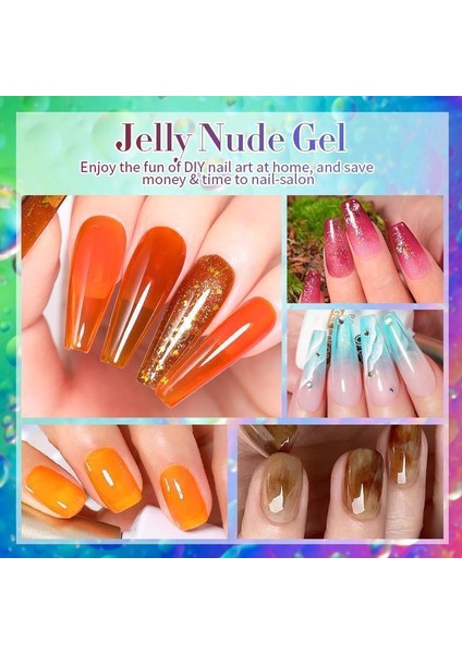 10ML Jelly Nude Seri Kalıcı Oje JN58 (57851-8) modelleri