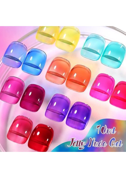 10ML Jelly Nude Seri Kalıcı Oje JN58 (57851-8) indirimleri