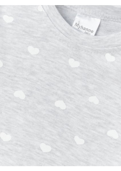 Kalp Desenli 2'li Body 9705 indirimleri