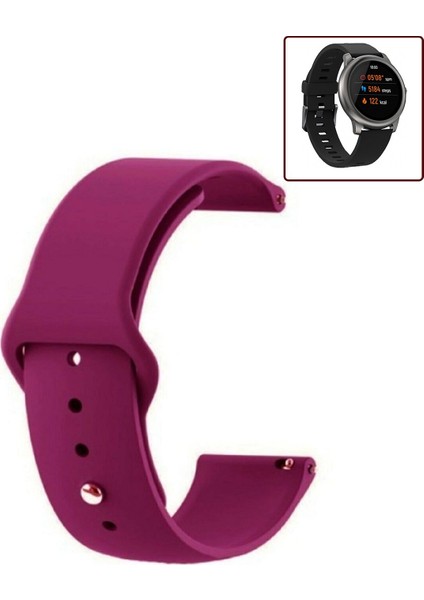 Haylou LS05 Akıllı Saat Uyumlu Kordon Yumuşak Dokulu Silikon Kayış